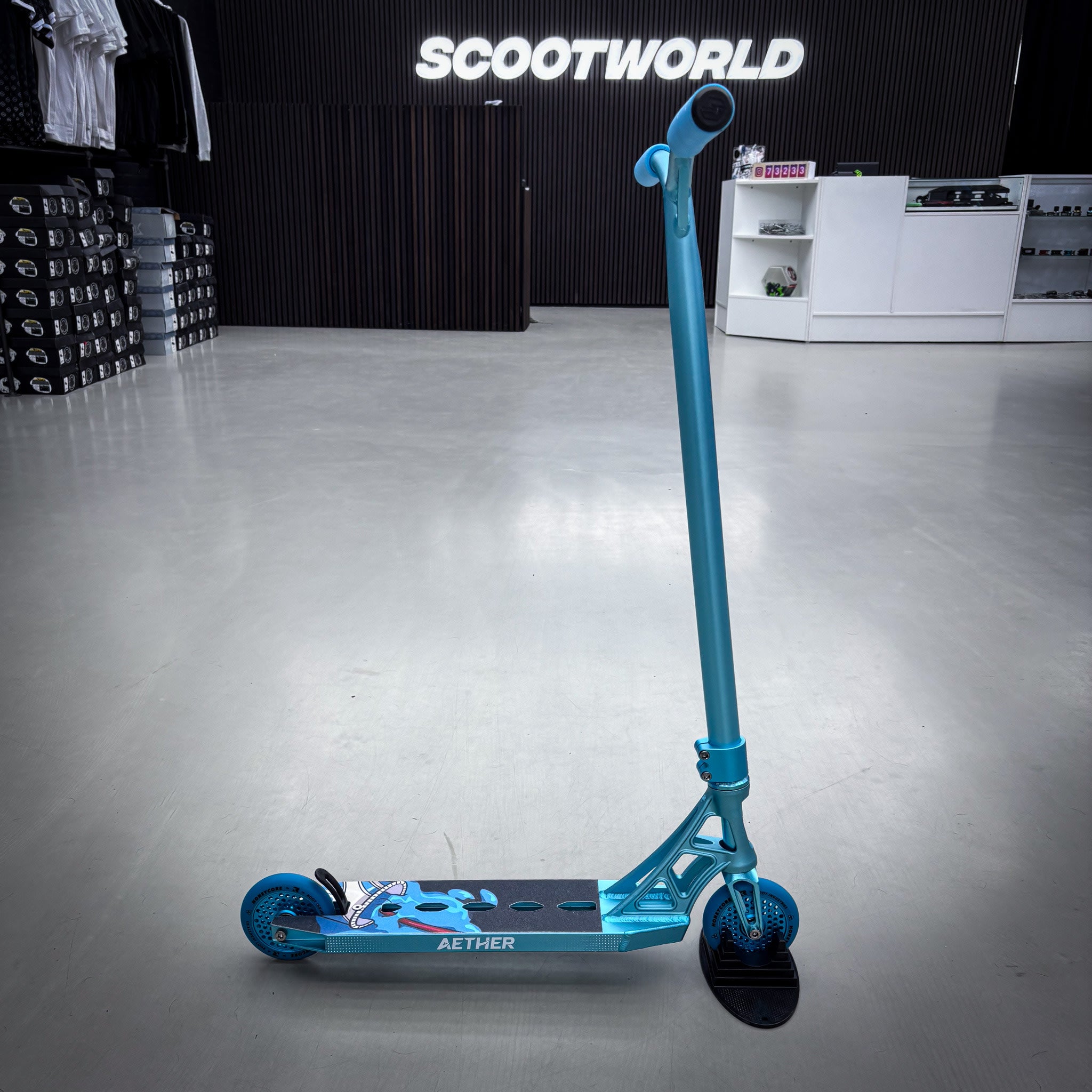 Striker Aether Blue Custom Build - Blue-ScootWorld.dk