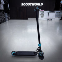 Striker Ethic 500mm Black Teal Custom Build - Black/Teal-ScootWorld.dk