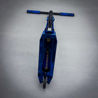 Striker Ethic 460mm Chrome Blue Custom Build - Blue/Black-ScootWorld.dk