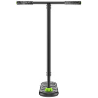 Indo Fusion Trampolin Løbehjul - Black/Green-ScootWorld.dk