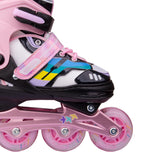 VENOR Ignite LED Inliners - Black/Pink-ScootWorld.dk