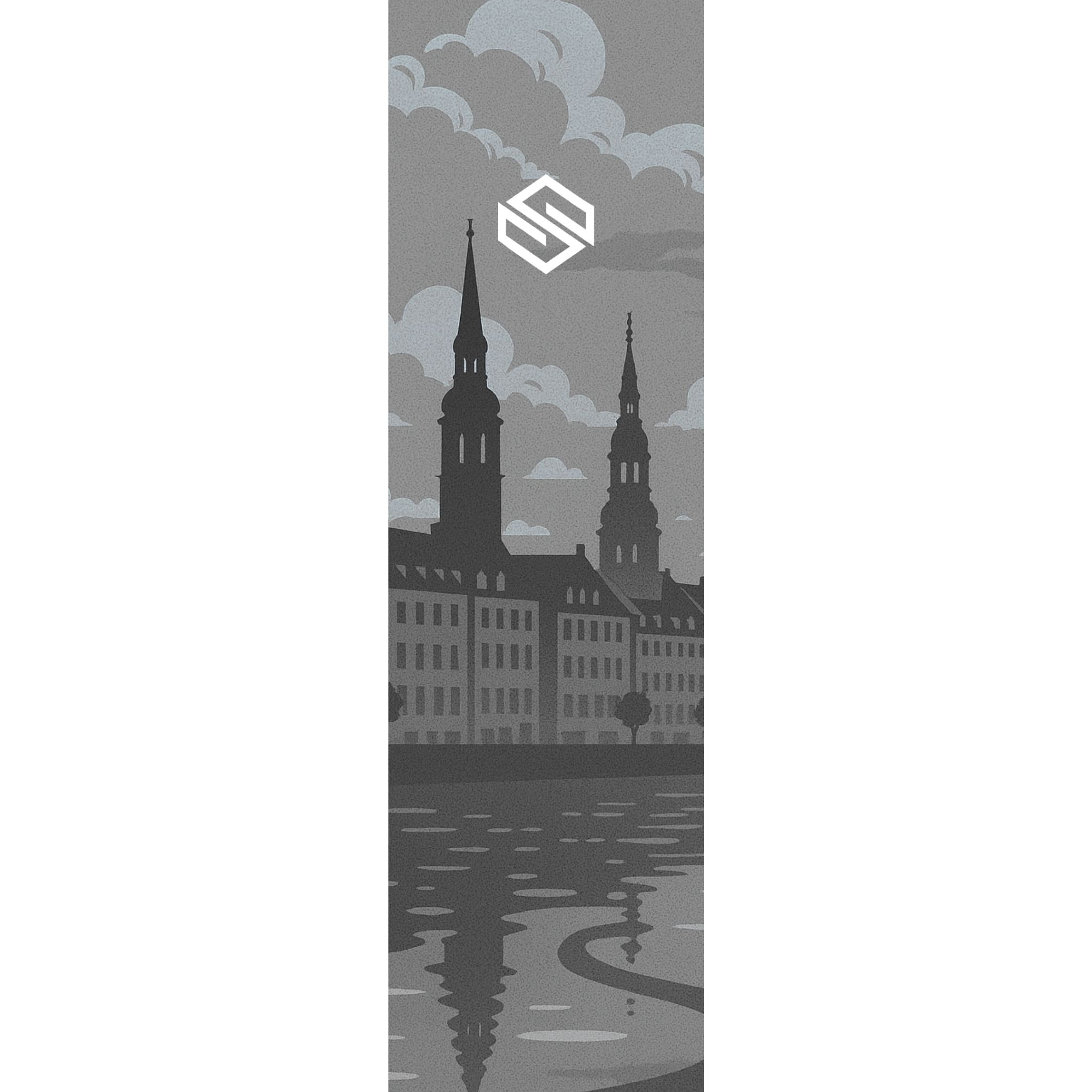 Striker 6.5" Griptape Til Løbehjul - City Skyline Mono-ScootWorld.dk