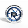 Striker Lux Spoked Clear PU 110mm Hjul til Løbehjul - Clear/Blue