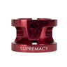 Supremacy Spartan Double Clamp Til Løbehjul - Red
