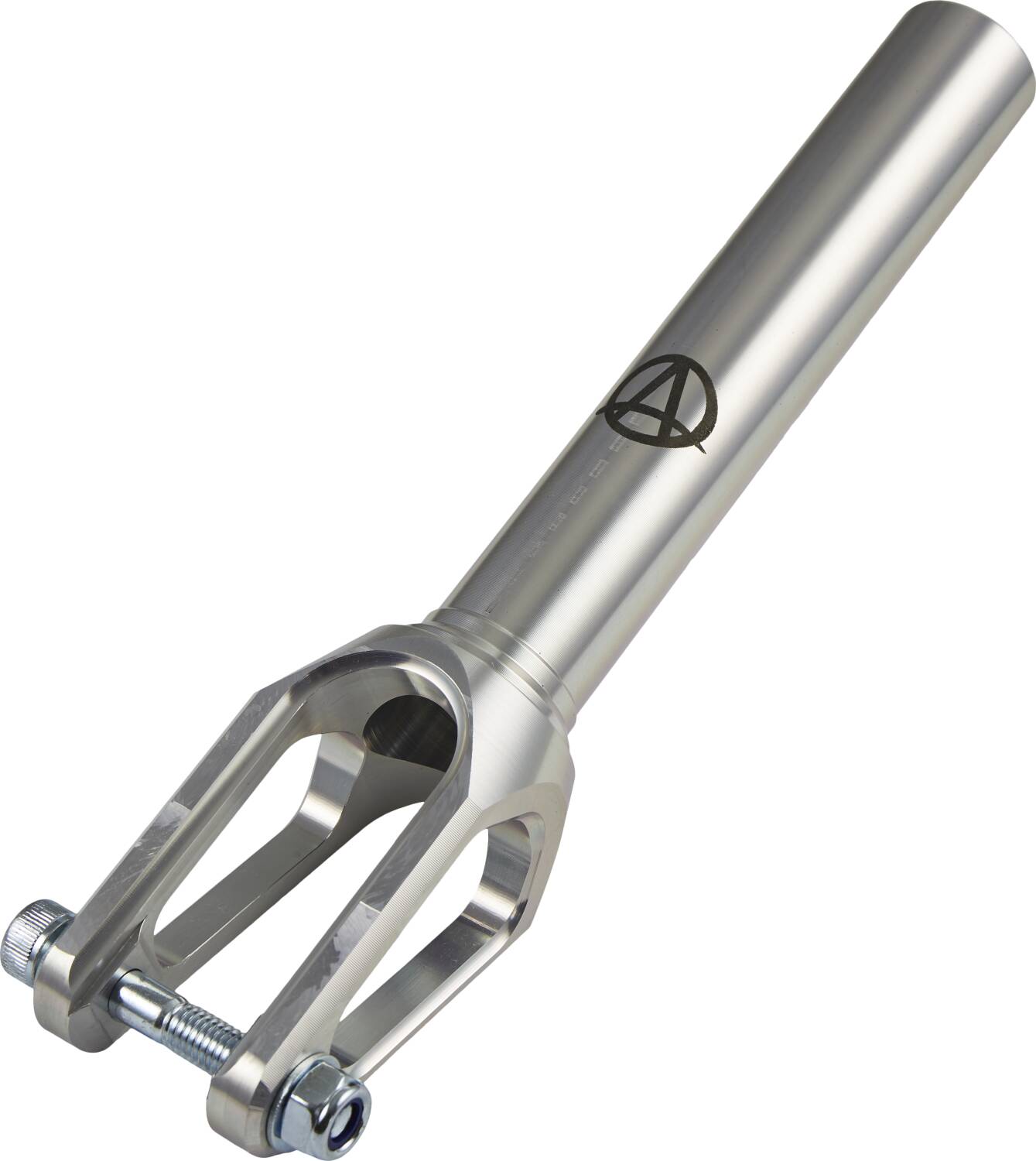 Apex Quantum Lite Scooter Fork - Sølv