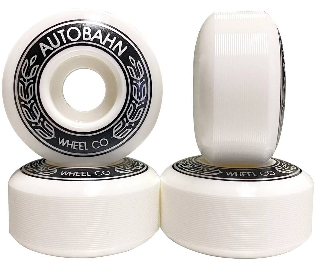 Autobahn AB-S 99A Stunt Scooter Wheels - White/Black/Grey