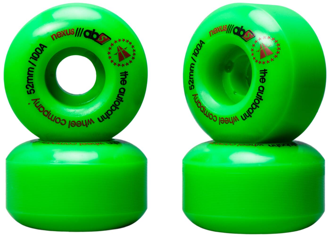 Autobahn Nexus 100A Stunt Scooter Wheel 4-Pack - Green