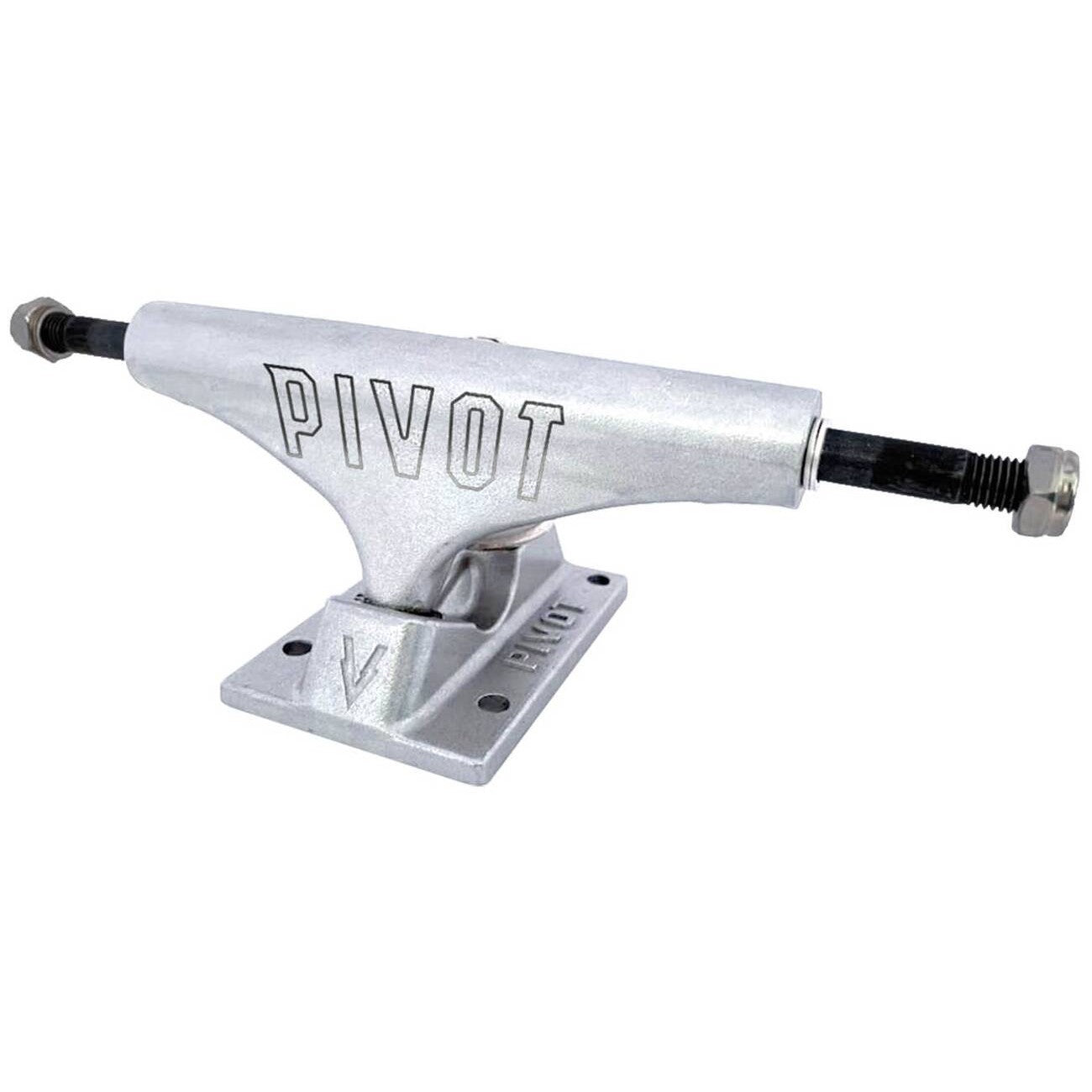 Pivot Logo Skateboard Truck - Silver-ScootWorld.dk