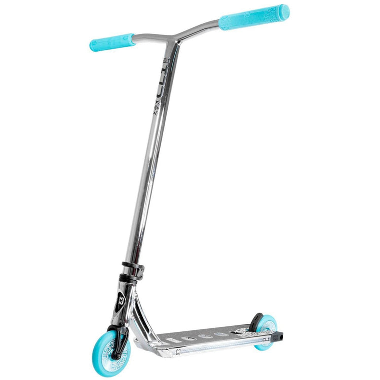 CORE CL1 Trick Løbehjul (Chrome/Teal) - Chrome/Teal-ScootWorld.dk