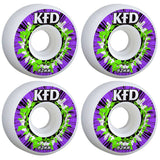 KFD Blast Skateboard Hjul 4-Pak - Purple-ScootWorld.dk