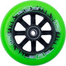Longway Tyro Nylon Core Hjul Til Løbehjul - Green/Black Flame