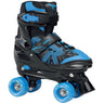 Roces Quaddy 3.0 Justerbar Rulleskøjter Børn - Black/Astro Blue