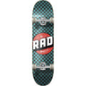 RAD Checkers Progressive Komplet Skateboard - Black/Teal
