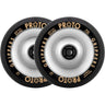 Proto Full Core Grippers Hjul til løbehjul 2-Pak - Silver