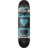 Heart Supply Quadron Logo Komplet Skateboard - Teal