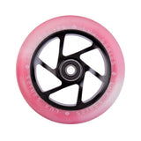 Striker Lux Spoked 110mm Hjul til Løbehjul - White/Pink-ScootWorld.dk