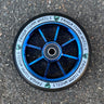 Panda Spoked V2 110mm Hjul Til Løbehjul - Blue Chrome