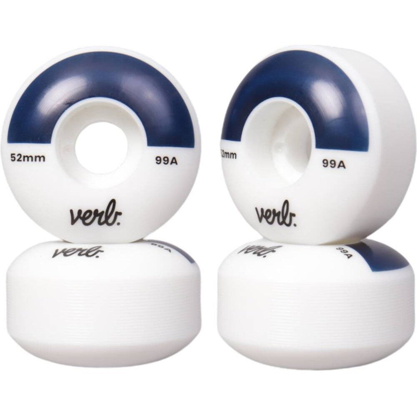 Verb Dip 99A Skateboard Hjul 4-Pak - Navy-ScootWorld.dk