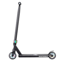 ScootWorld Bend Trick Løbehjul - Black/Rainbow-ScootWorld.dk