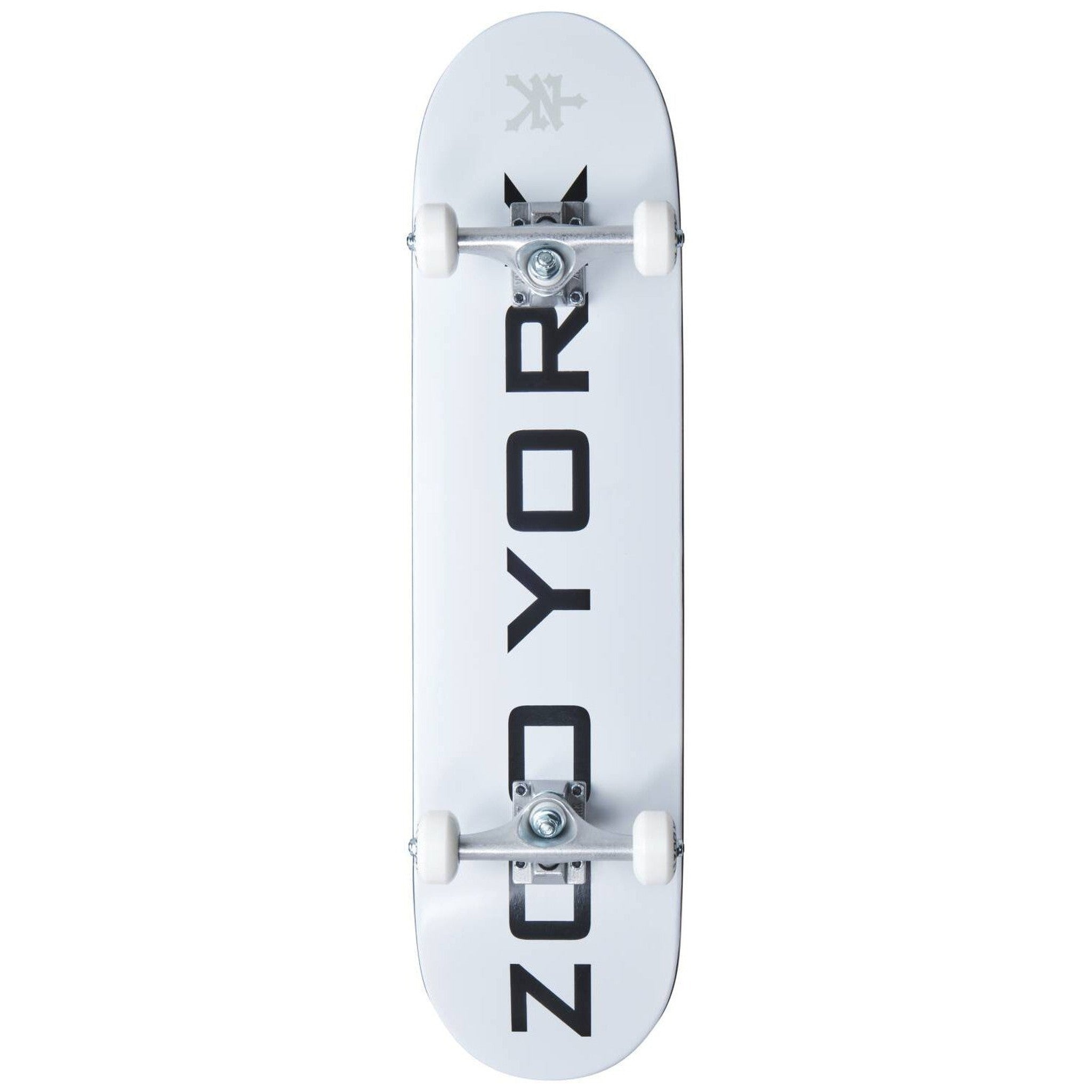 Zoo York Logo Block Komplet Skateboard - White-ScootWorld.dk